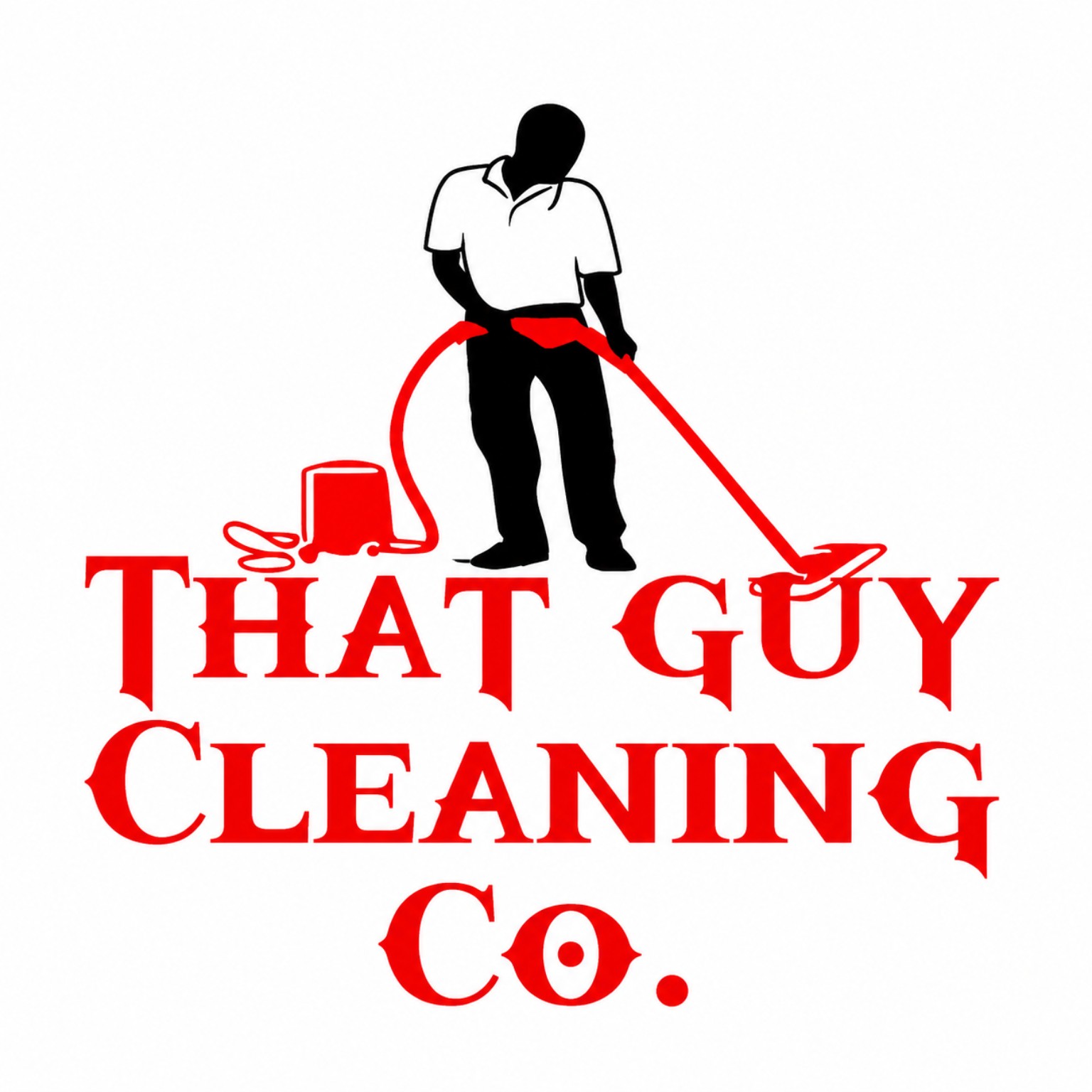That Guy Cleaning Co. logo